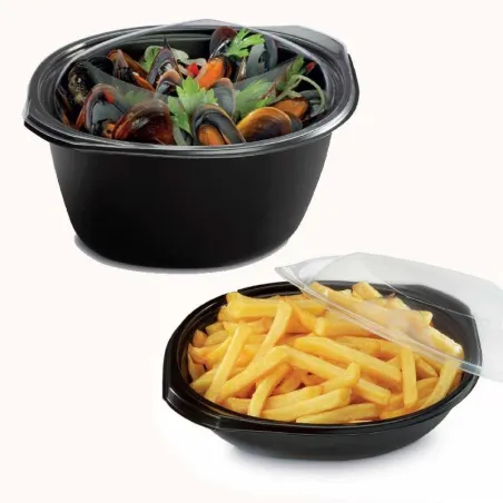 Emballages au format Wok personnalisable pour snacks et traiteurs Emballages au format Wok personnalisable pour snacks et traiteurs