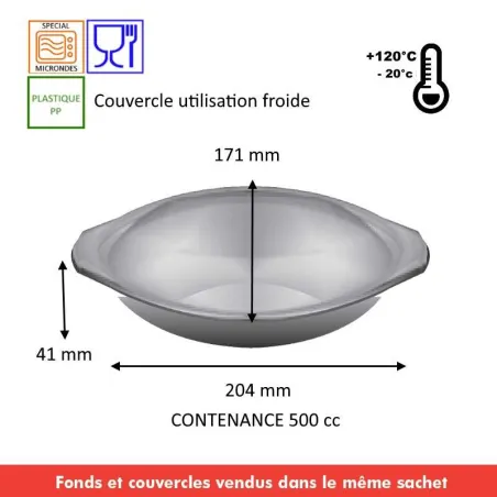 Emballages au format Wok personnalisable pour snacks et traiteurs Emballages au format Wok personnalisable pour snacks et traiteurs