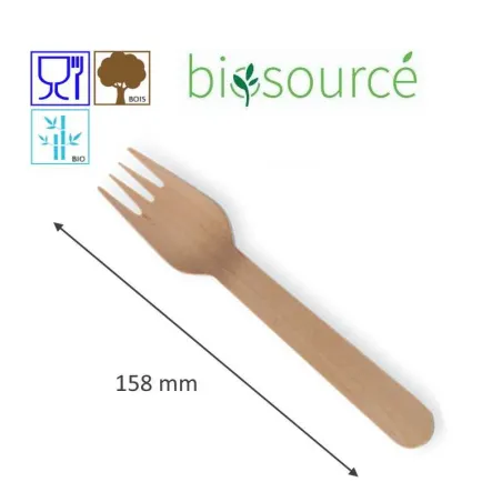 FOURCHETTE EN BOIS JETABLE FOURCHETTE EN BOIS JETABLE