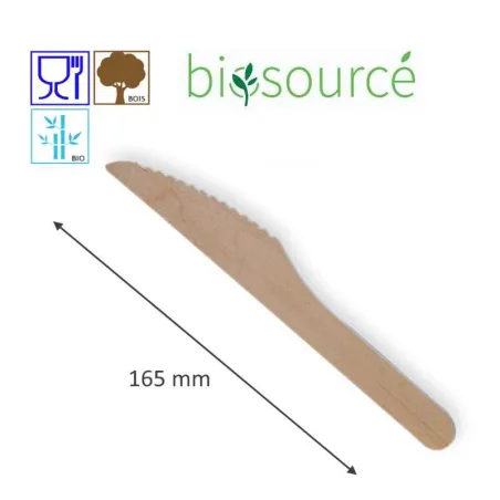 COUTEAU EN BOIS JETABLE COUTEAU EN BOIS JETABLE