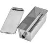 Moule à cake en inox avec couvercle et insert tube Moule à cake en inox avec couvercle et insert tube