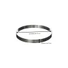 CERCLE PERFORE EN INOX 10 x 2 
