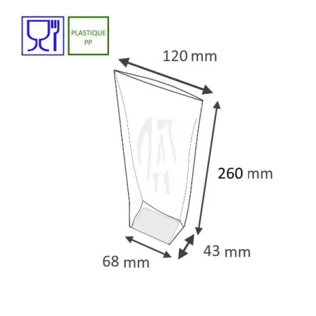 Sachet plastique pour bonbon, pâtisseries, Boulangeries, Confiseries Sachet plastique pour bonbon, pâtisseries, Boulangeries, Confiseries