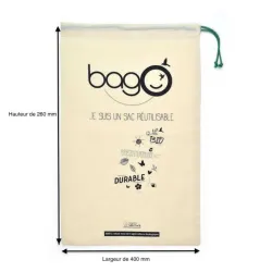 SACS BAGO EN COTON NATUREL s
