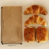 SAC CROISSANT KRAFT BRUN