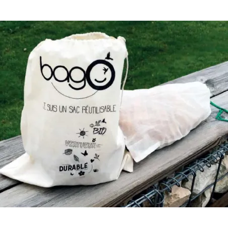 SACS BAGO EN COTON NATUREL s