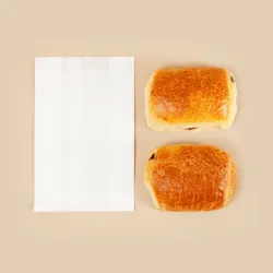 SAC CROISSANT KRAFT BLANC