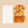 SAC CROISSANT KRAFT BLANC