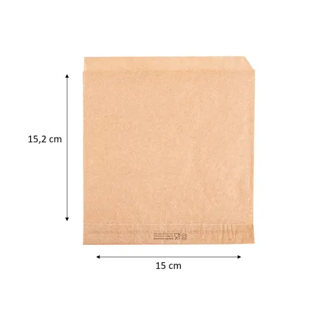 SACHET KRAFT OUVERT 2 COTES - 3 SACHET KRAFT OUVERT 2 COTES - 3