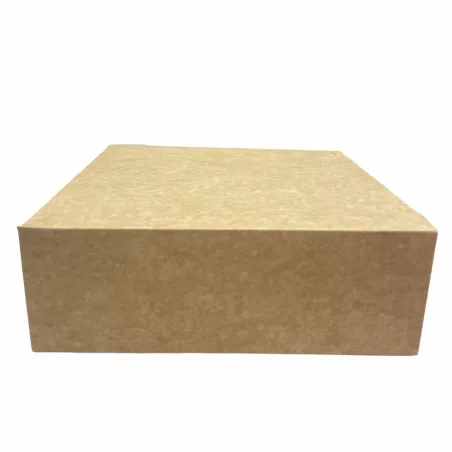 Boite pâtissière Kraft, emballage gâteaux et pâtisseries