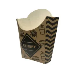 Pochettes frites en carton, un emballage pratique | Papa France