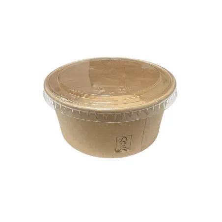 SALADIER ROND EN CARTON RECYCLABLE SALADIER ROND EN CARTON RECYCLABLE