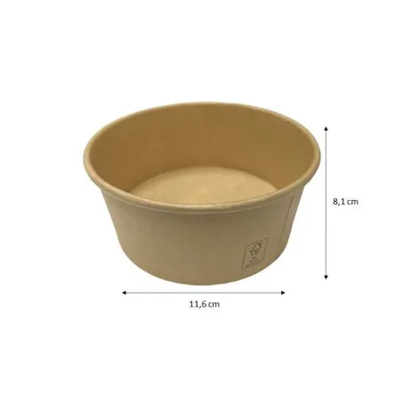 SALADIER ROND EN CARTON RECYCLABLE SALADIER ROND EN CARTON RECYCLABLE