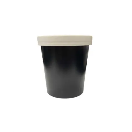 Pots a soupe glace Carton noir Pots a soupe glace Carton noir