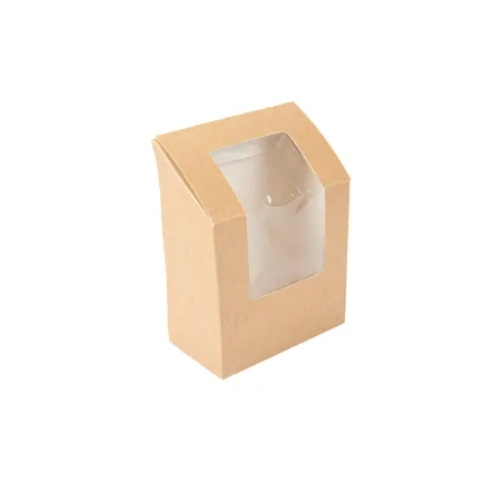 Emballage Wrap avec fenêtre pour professionnels snacking Emballage Wrap avec fenêtre pour professionnels snacking