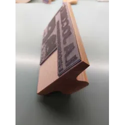 Tampon en Bois avec Encrier rectangulaire
