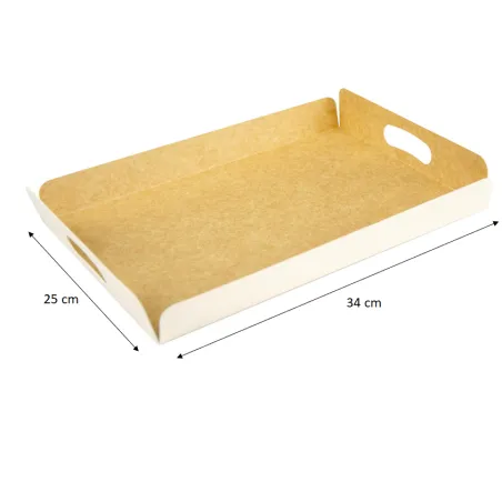Calage en Carton Kraft pour boite traiteur Calage en Carton Kraft pour boite traiteur