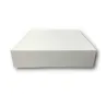 BOITE PATISSIERE BLANCHE AVEC COUVERCLE SEPARE