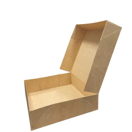 Boite patissiere kraft pour tarte hauteur 5 cm