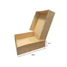 Boites pâtissière tarterie kraft hauteur 5 cm