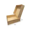 Boites pâtissière tarterie kraft hauteur 5 cm