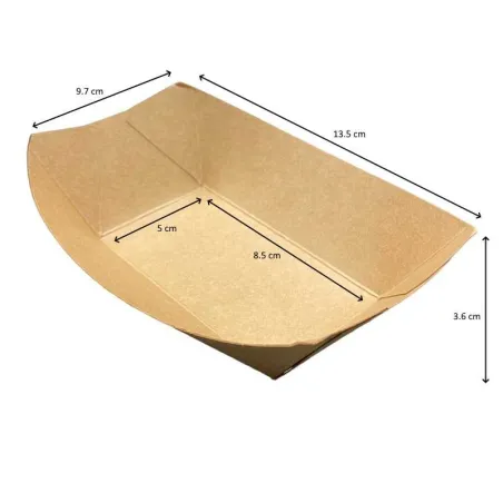 BOITE “SERVIPACK” FORME BATEAU POUR FRITES BOITE “SERVIPACK” FORME BATEAU POUR FRITES