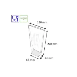 SACHET POLYPRO FOND CARTON