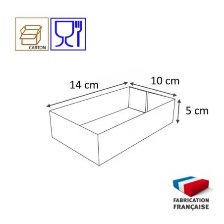 CAISSETTES PATISSIERES BLANCHES CAISSETTES PATISSIERES BLANCHES