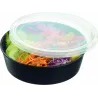 Saladier avec couvercle lavable et réutilisable