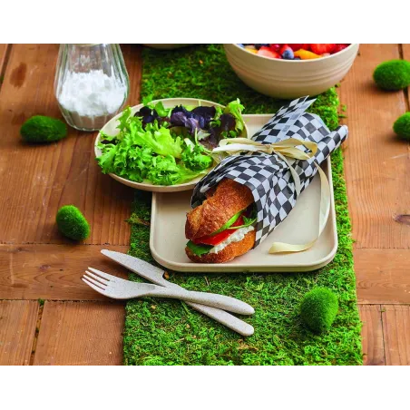 Assiette en composant végétal, l'alternative 100 % écologique Assiette en composant végétal, l'alternative 100 % écologique