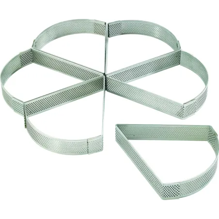 TRIANGLE PERFORE EN INOX