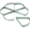 TRIANGLE PERFORE EN INOX