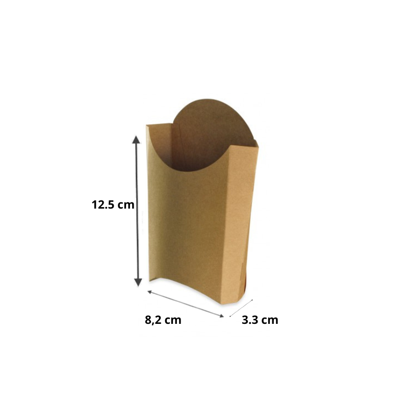 Petit plateau carton jetable ingraissable 19 x 28 cm
