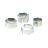 Nonnettes hexagonales en Inox, le moule des pros