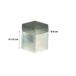 Nonnettes hexagonales en Inox, le moule des pros