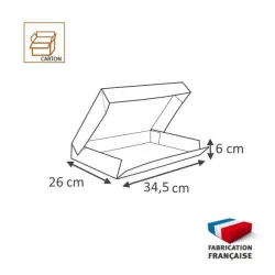 BOITE PATISSIERE POUR PLATEAUX TRAITEUR