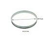 Cercle inox pour tartes d’une hauteur de 2.7 cm
