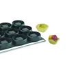 Plaque 15 moules tartelettes carrées à prix Papa France