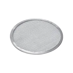 Grille à Pizza En Aluminium 50,8 Cm (20 Pouces) - Plaque De Cuisson Ronde Aérée Pour Four, Passe Au Lave-vaisselle, Sans Revêtement