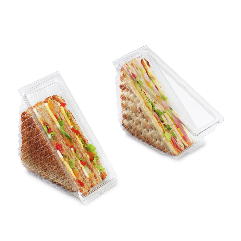 Emballage plastique Coque sandwich club Alphaform Snacks