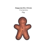 Moule Ginger Man,  une plaque avec 10 empreintes
