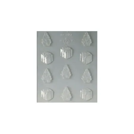 Plaque de moulage pour 11 sujets en chocolat