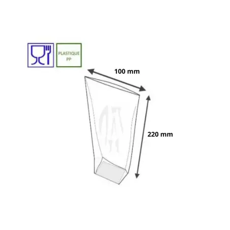 SACHET POLYPRO FOND CARTON
