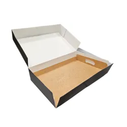 Calage en Carton Kraft pour boite traiteur