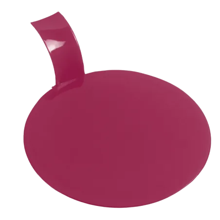 Support à pâtisserie Disc' fuschia Ø80 mm Support à pâtisserie Disc' fuschia Ø80 mm
