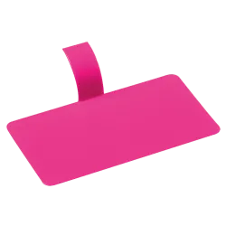 Support à pâtisserie Palet' rectangle fuchsia 100x55x20 mm