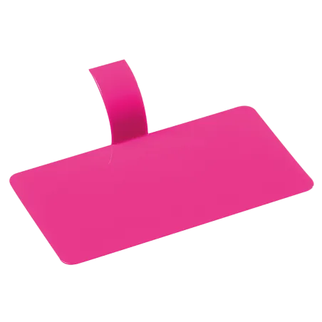 Support à pâtisserie Palet' rectangle fuchsia 100x55x20 mm Support à pâtisserie Palet' rectangle fuchsia 100x55x20 mm