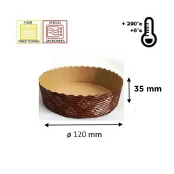 Moules cuisson tourtière Nocacart pour boulangeries et pâtisseries