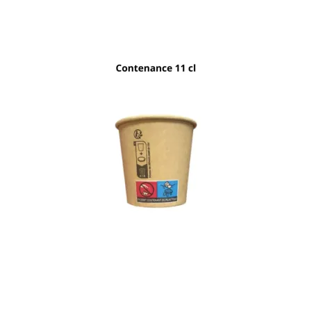 GOBELETS CARTON BOISSON CHAUDE & FROIDE