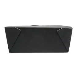 Boite  carton repas noire